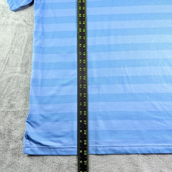 Adidas ClimaCool Pinehurst 1895 Logo Golf Polo Shirt Men's Large Blue - Picture 8 of 11